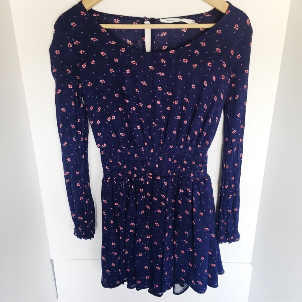 Blue Anthropologie Floral Dress By Kimchi Blue